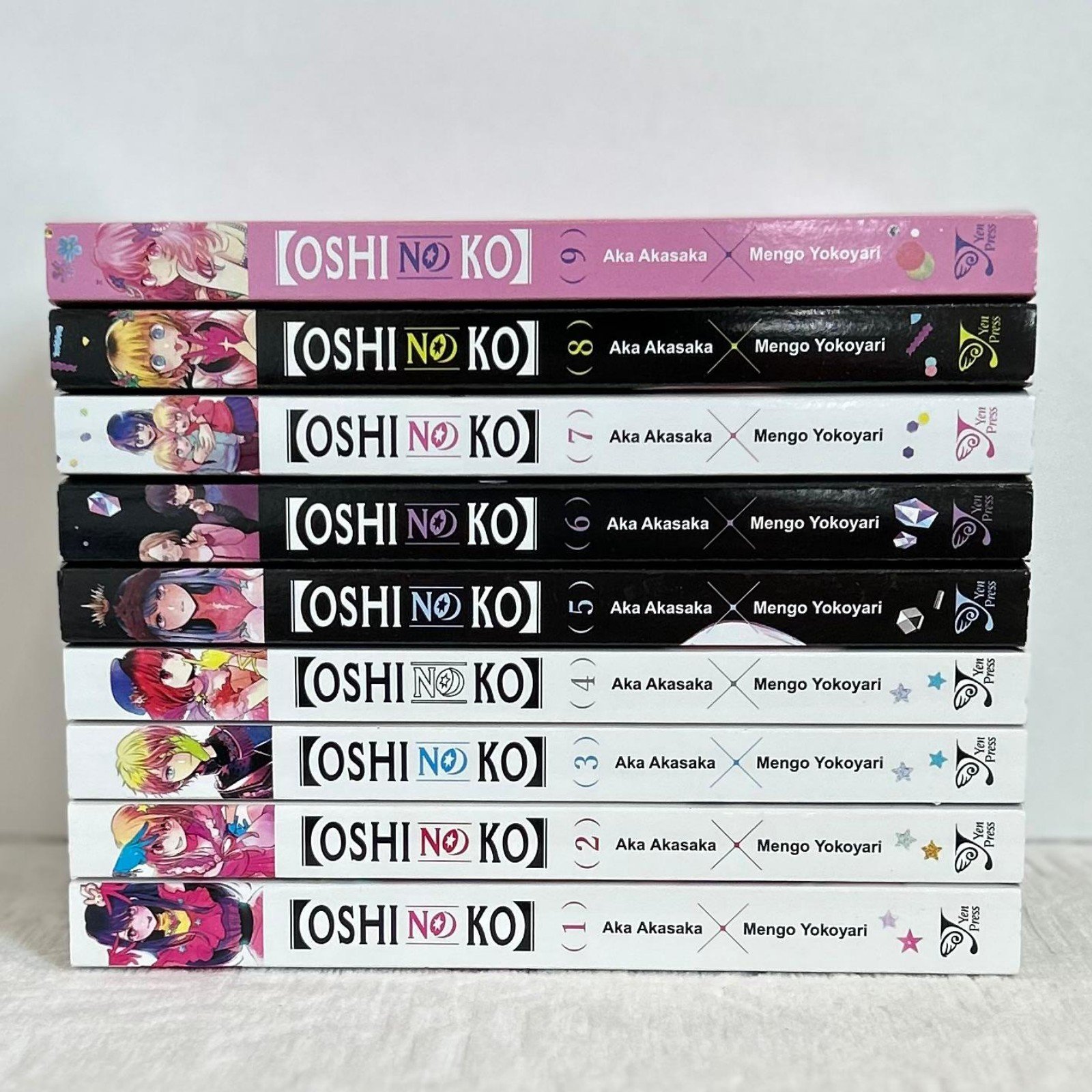 Oshi No Ko Manga Volumes 1-9 Brand New English Authentic US Yen Press