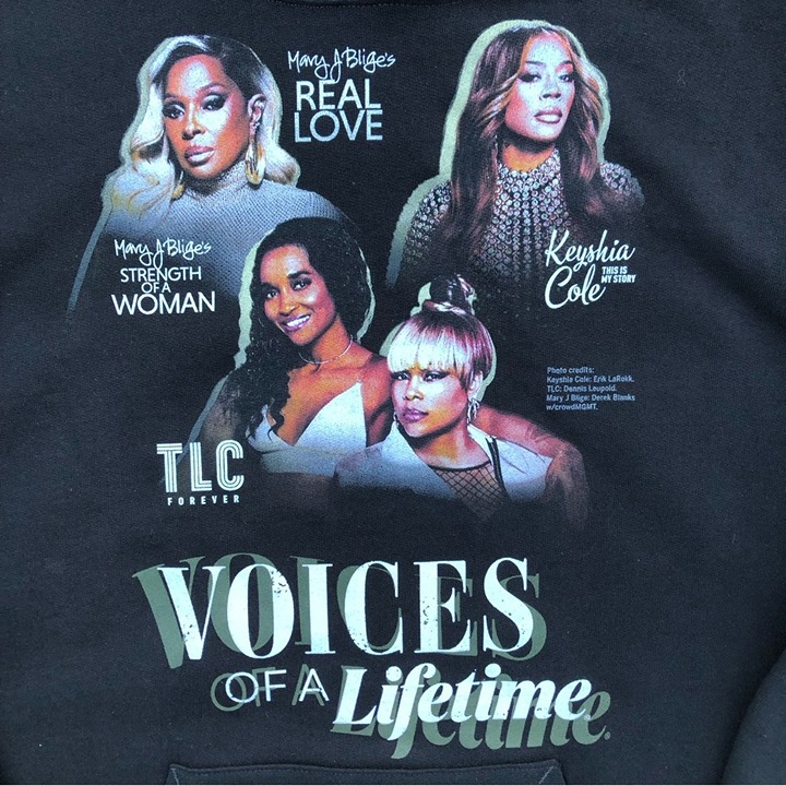 Voices of a Lifetime TLC Mary J Blige’s Keyshia Cole Lifetime Movies Hoodie - L