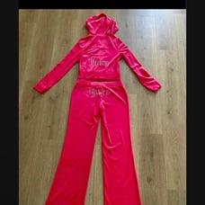Small Hot Pink Juicy Tracksuit