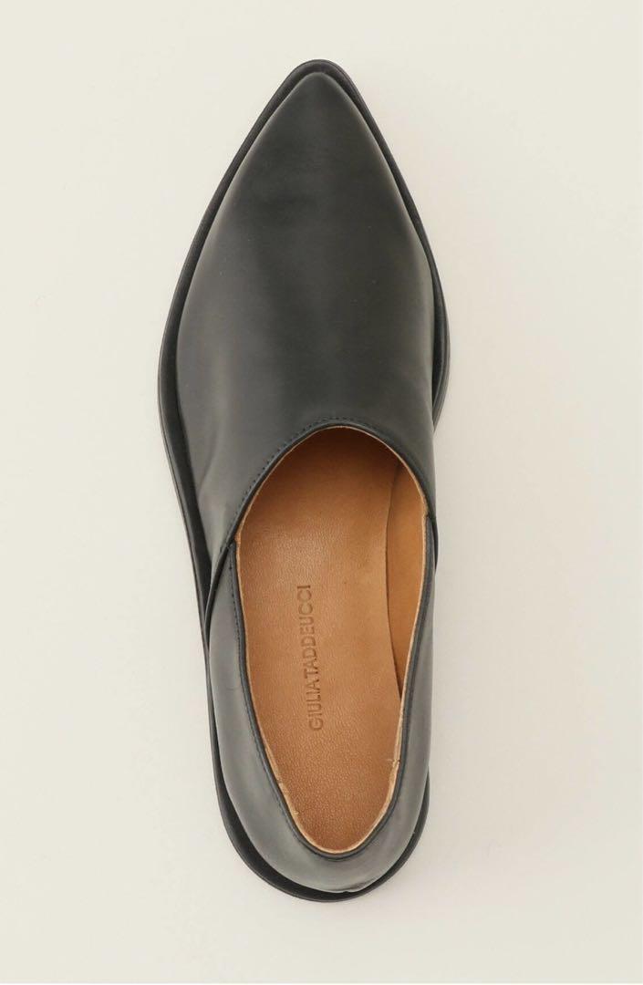 「GIULIA TADDEUCCI」ジュリアタデウッチ　ボアスリッポン JOURNAL STANDARD LUXE（ジャーナルスタンダード ラックス）の