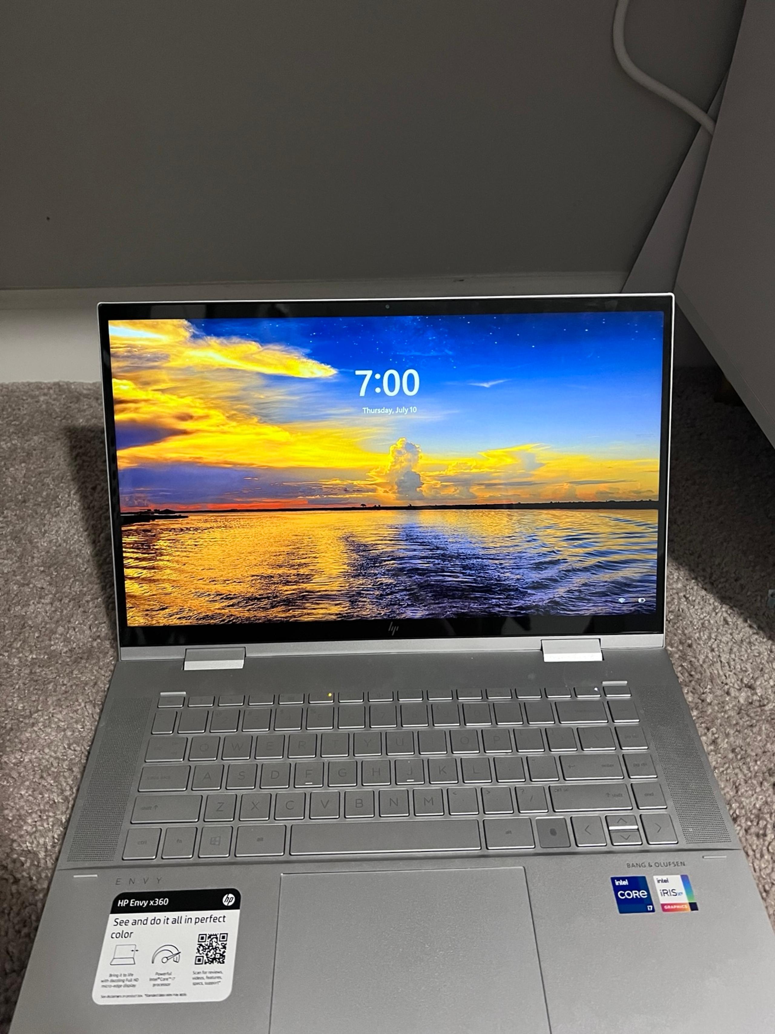 HP envy x360 laptop