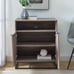 Contemporary Angled Accent Cabinet (Brand new Unopened)