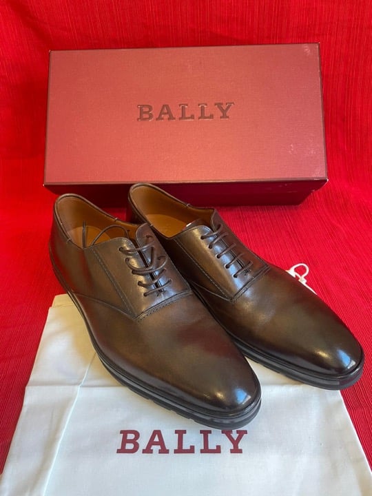 BALLY Swiss Made Mens Shoes Oxford/ 11.5