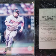 MLB Houston Astros - Jeff Bagwell Plaque