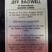 MLB Houston Astros - Jeff Bagwell Plaque