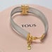 Tous White and yellow gold Icon Mesh Bracelet with Diamonds Bear motif