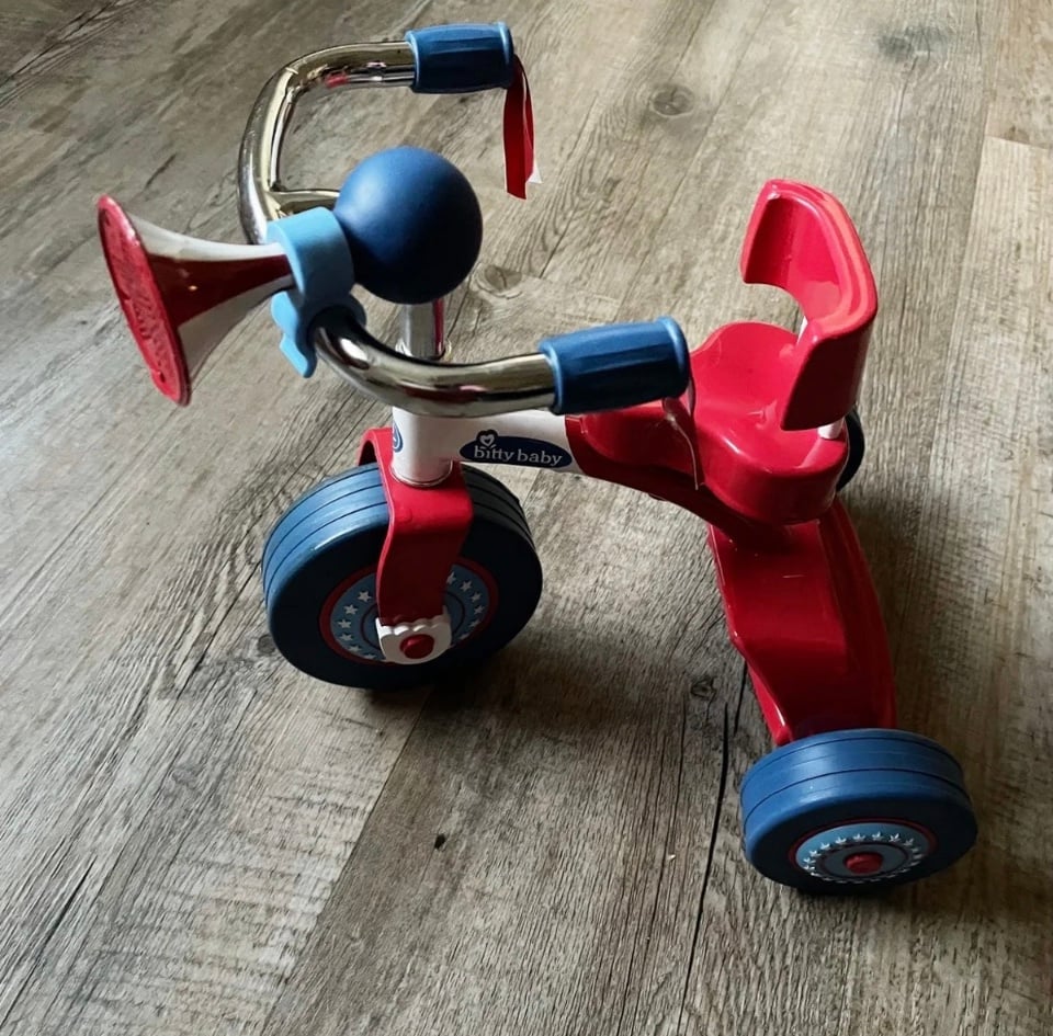 American Girl Bitty Baby Tricycle