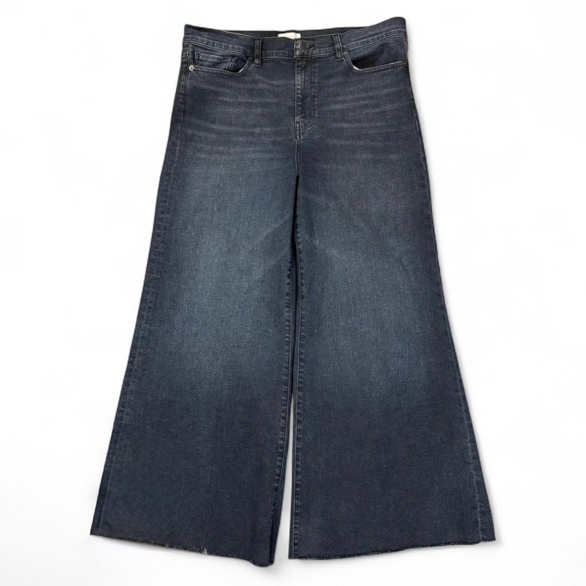 Frame Women's Wide-Leg Jeans Dark Blue