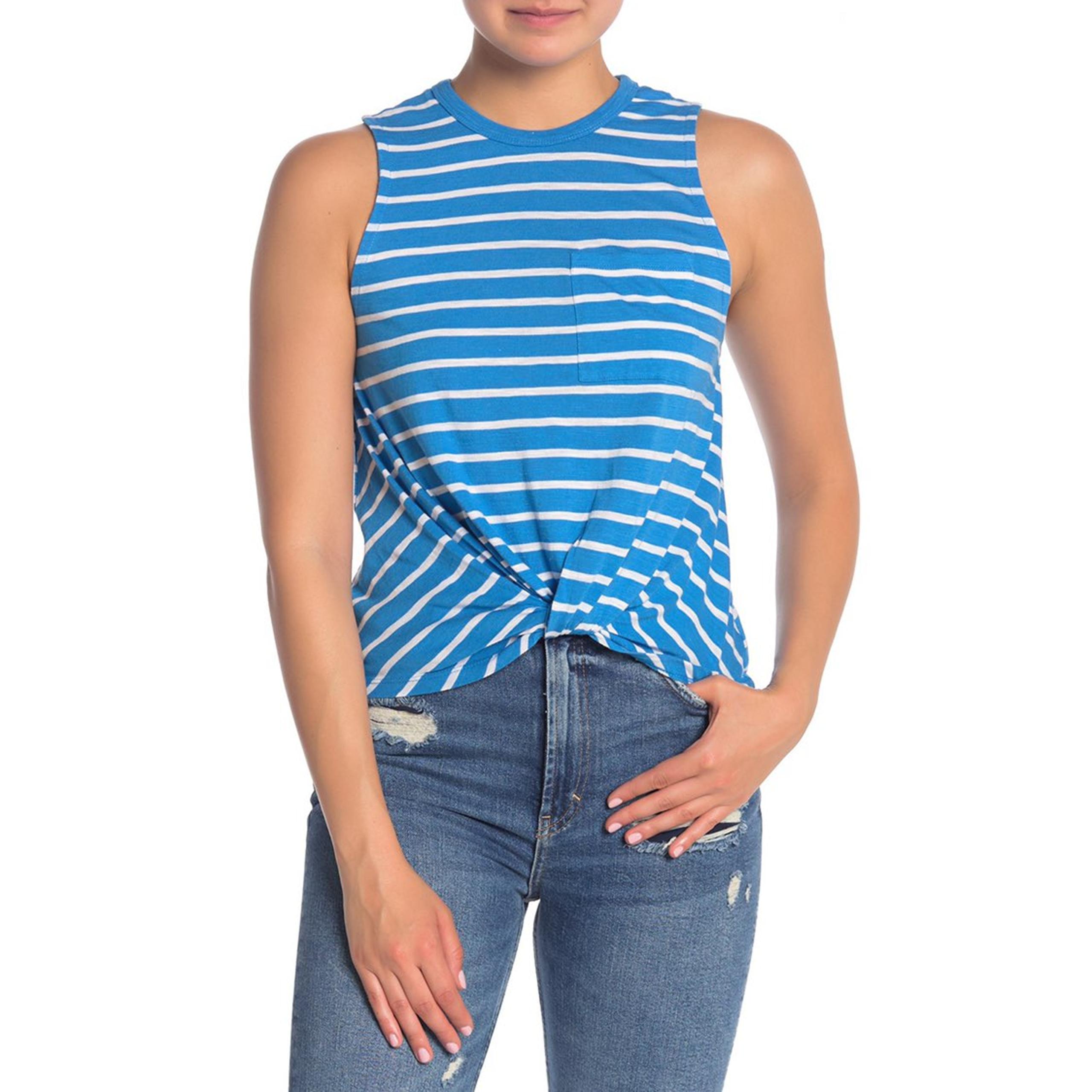 Abound Twist Front Pocket Tank Top