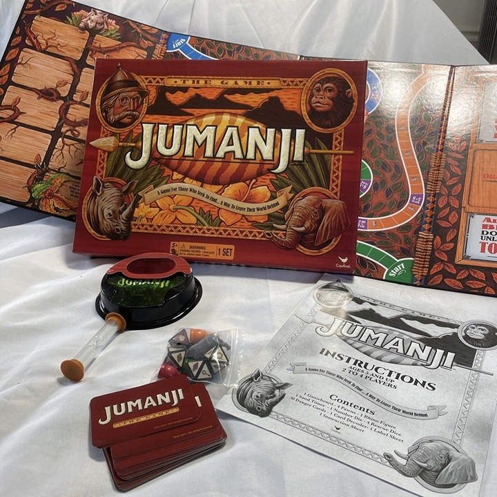Jumanji The Game - 2017 Board Game Ages 5+ 2-4 Players