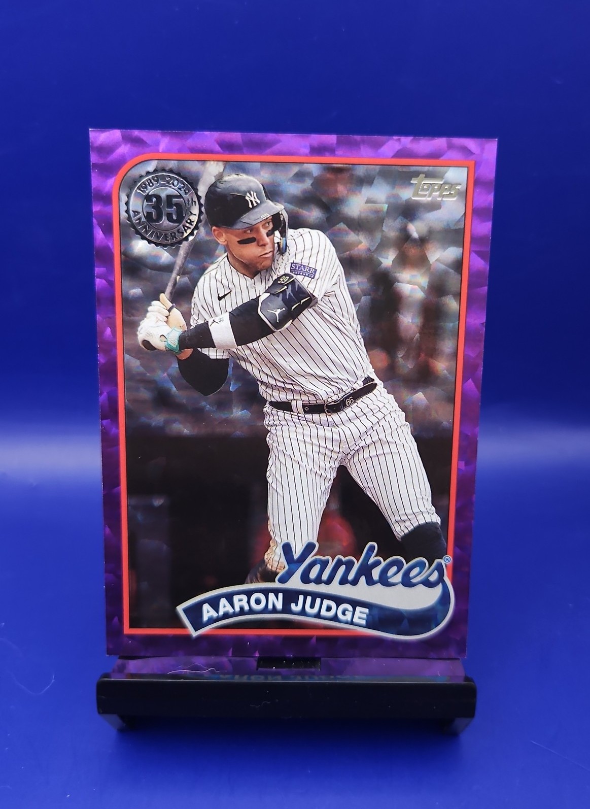 Aaron Judge /75 Purple Foil 2024 Topps #89B2-39 Yankees