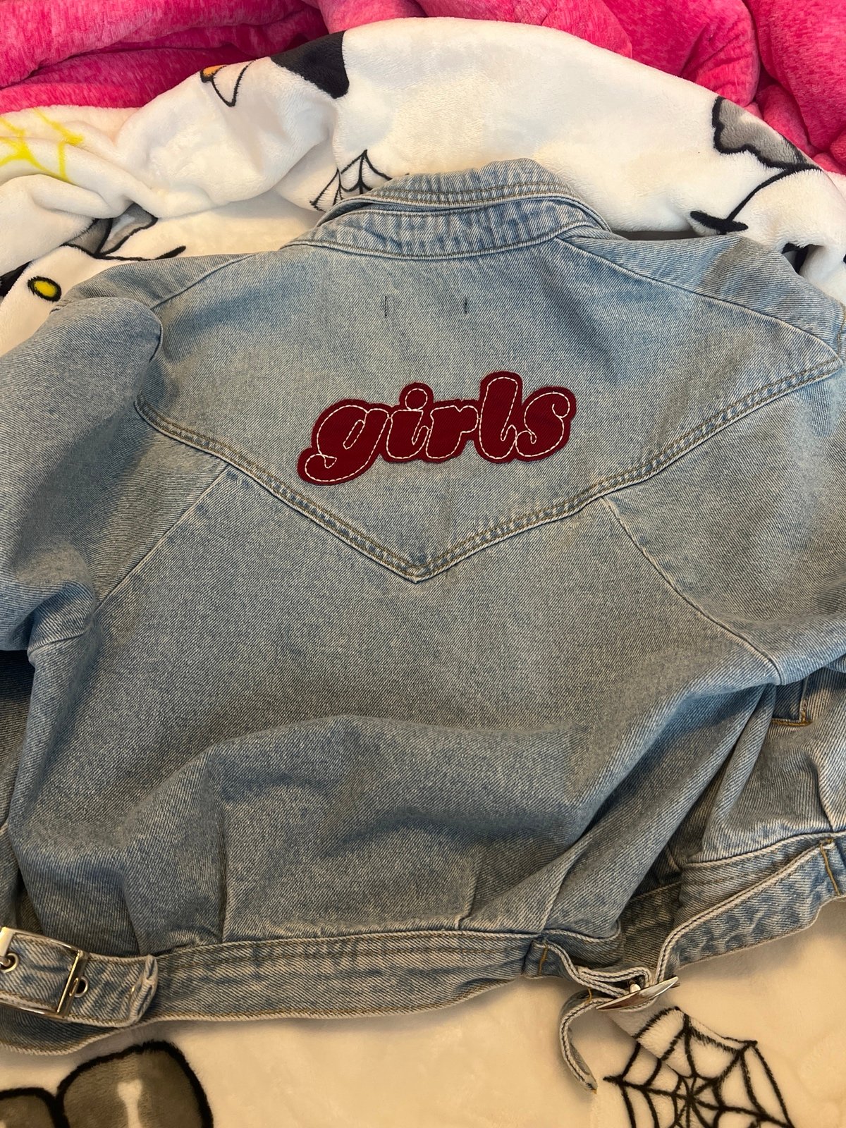 brandy melville girls denim jacket
