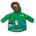 NWT Mini Boden Coat Removable Vest Highland Green Dinos Jacket Green 3-6 months