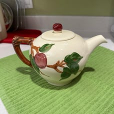 Franciscan Apple Teapot