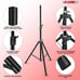SpeakerStand Tripod Air Assist Lowering Adjustable Floor Stands SSHD HYD AIR BLK