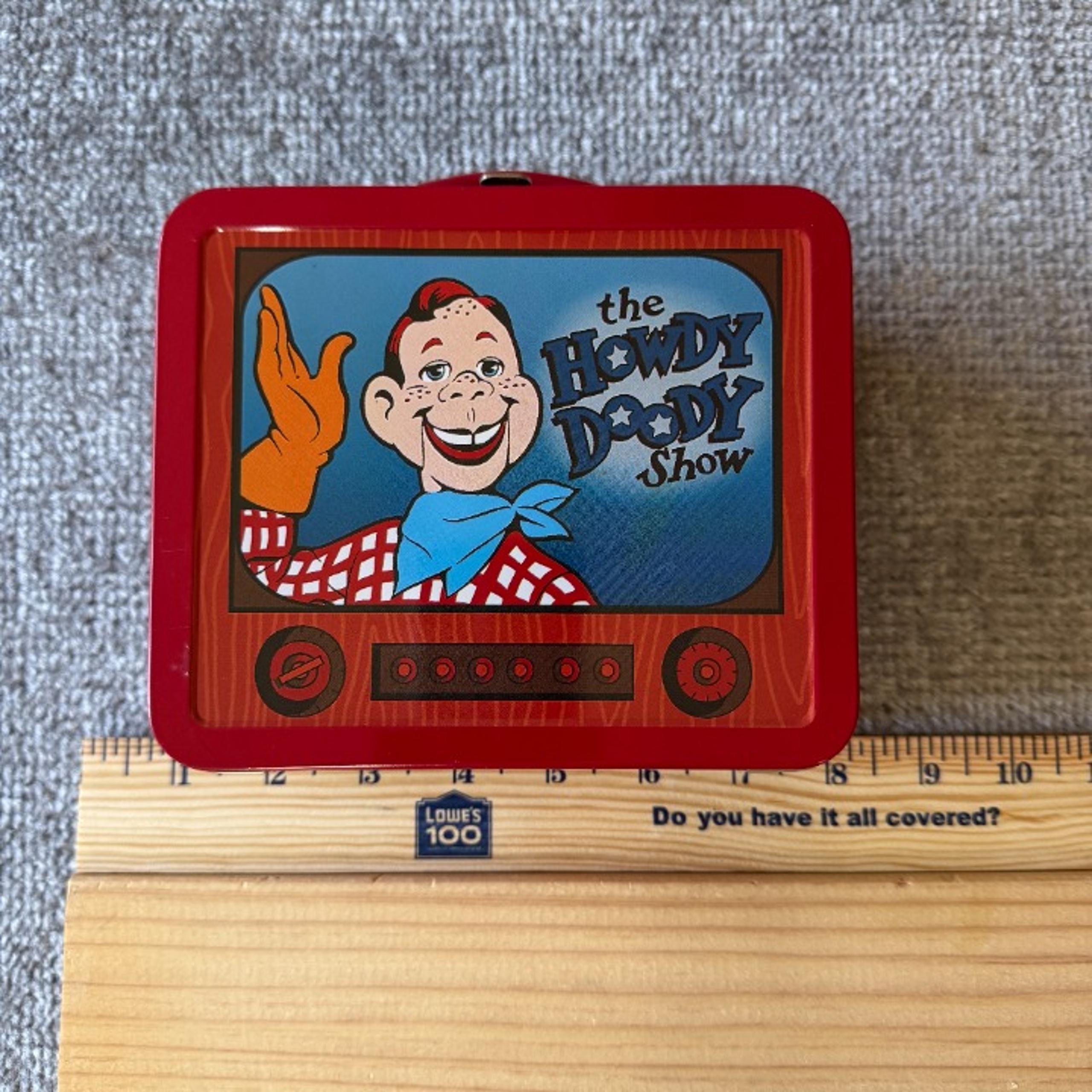 The Howdy Doody Show Metal Lunchbox Hallmark 1998 NBC - Number 4E/0758