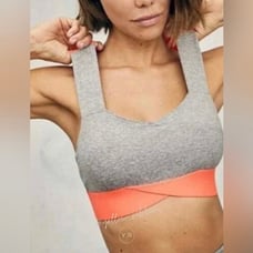 NEW FP Movement Just Breathe Color Block Bra