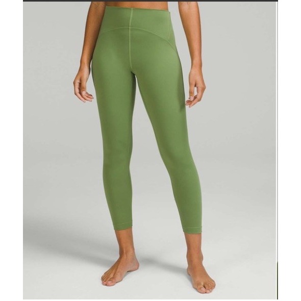 Lululemon 14 InStill High-Rise Tight 25 Green Foliage Stretch Soft Support
