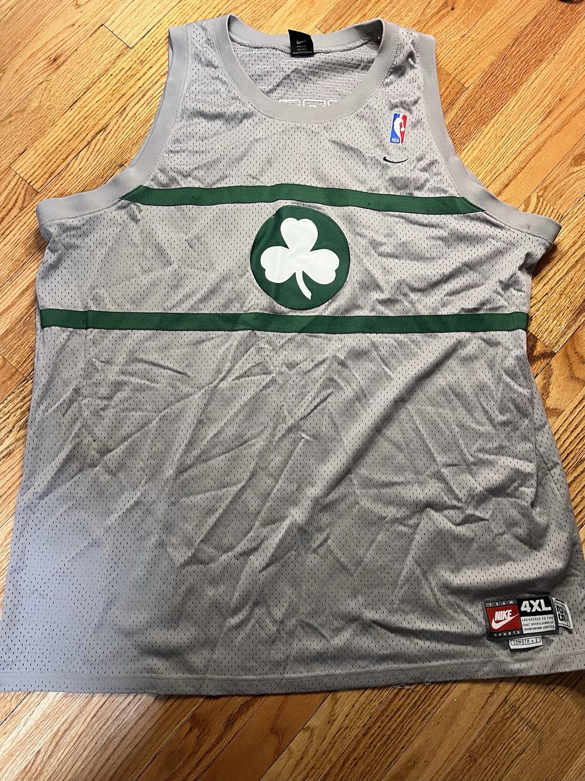 Nike Team NBA Mens Boston Celtics Paul Pierce Rewind 25 Jersey Size 4XL