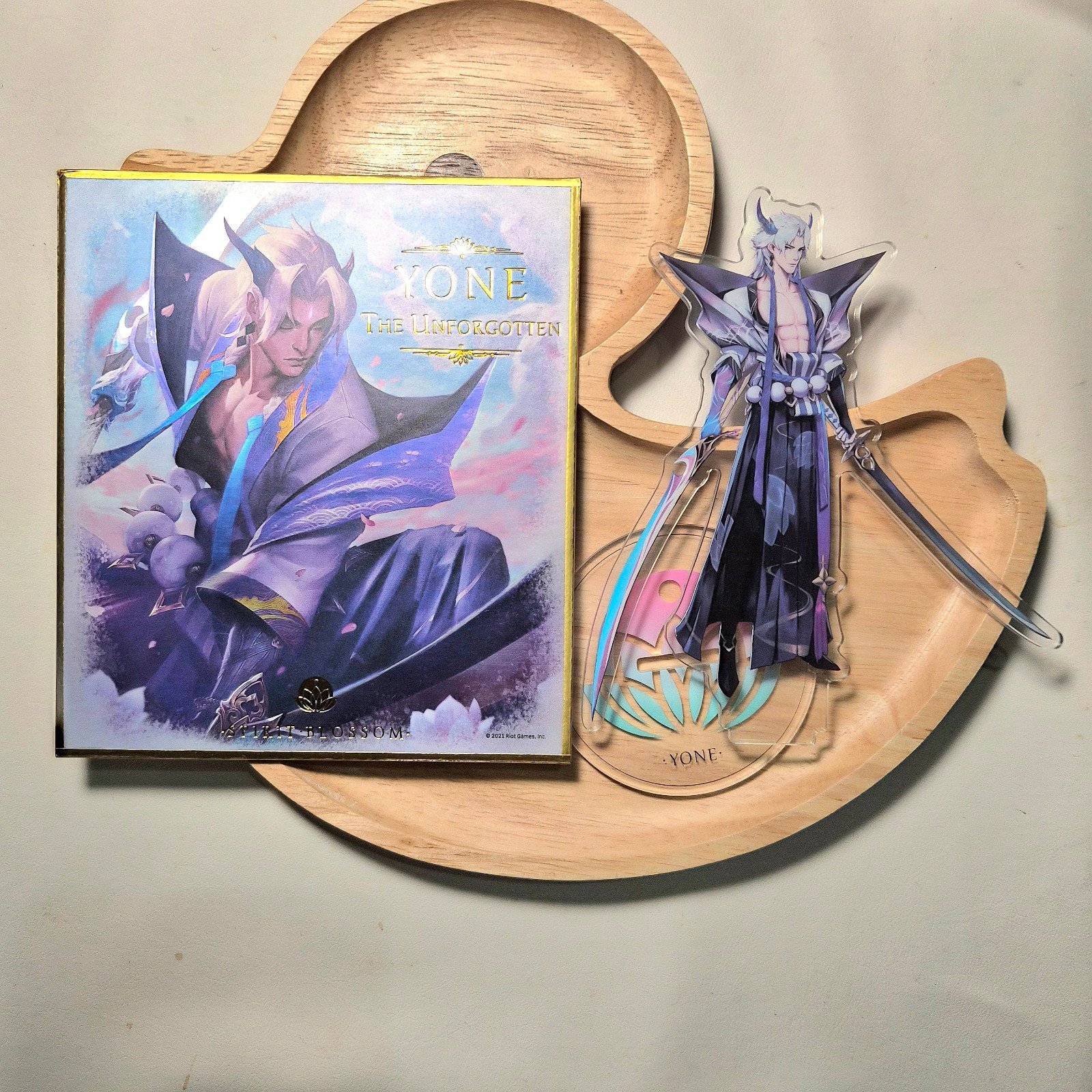 Official Spirit Blossom Yone Card (Shikishi board) Yone standee lol