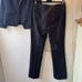 EUC Banana Republic Navy Suit Pinstripe Blazer Pants Set 2/4/Small