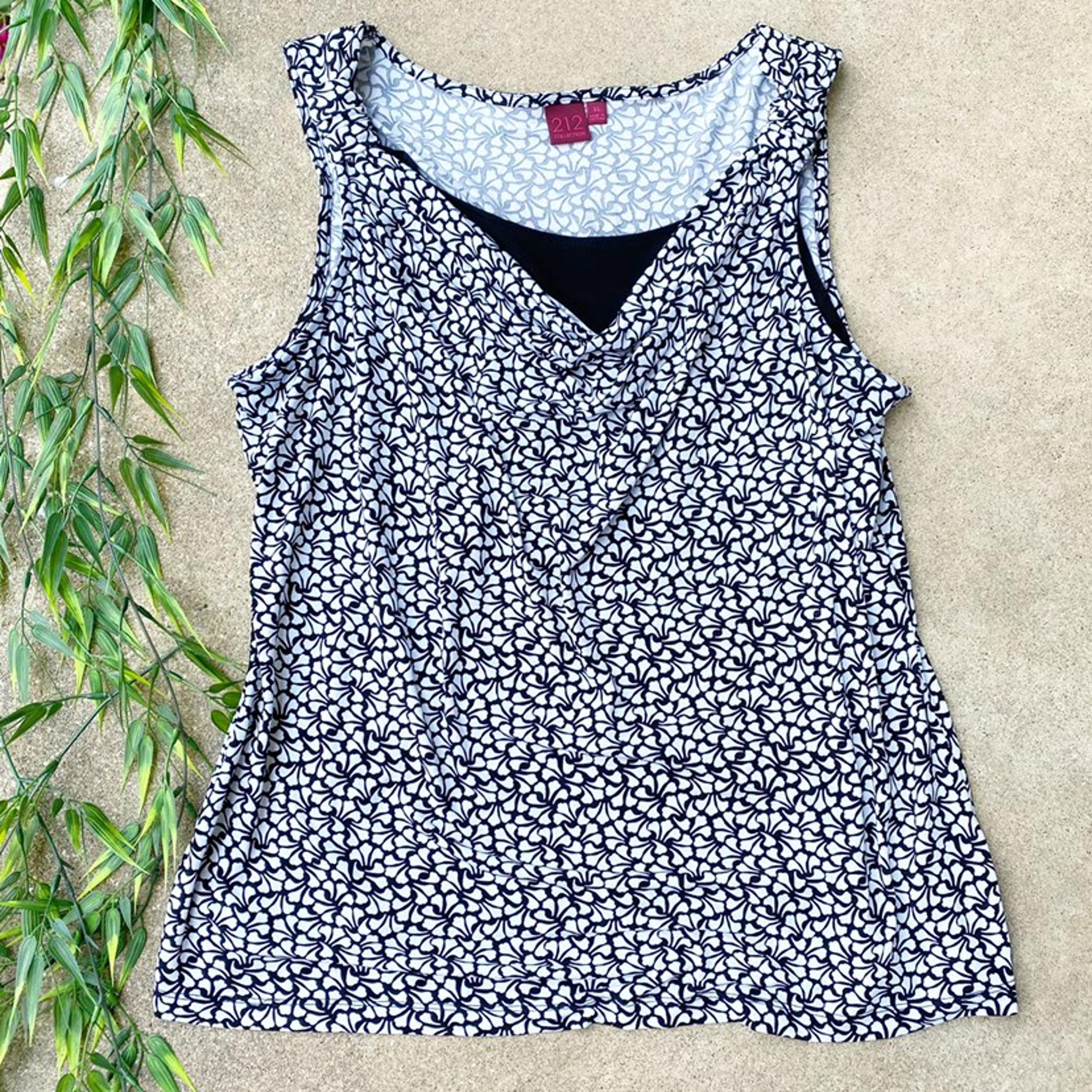 212 Collection Printed Tank Top