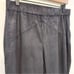 FREE PEOPLE Black Metallic Faux Leather Leggings Size Med