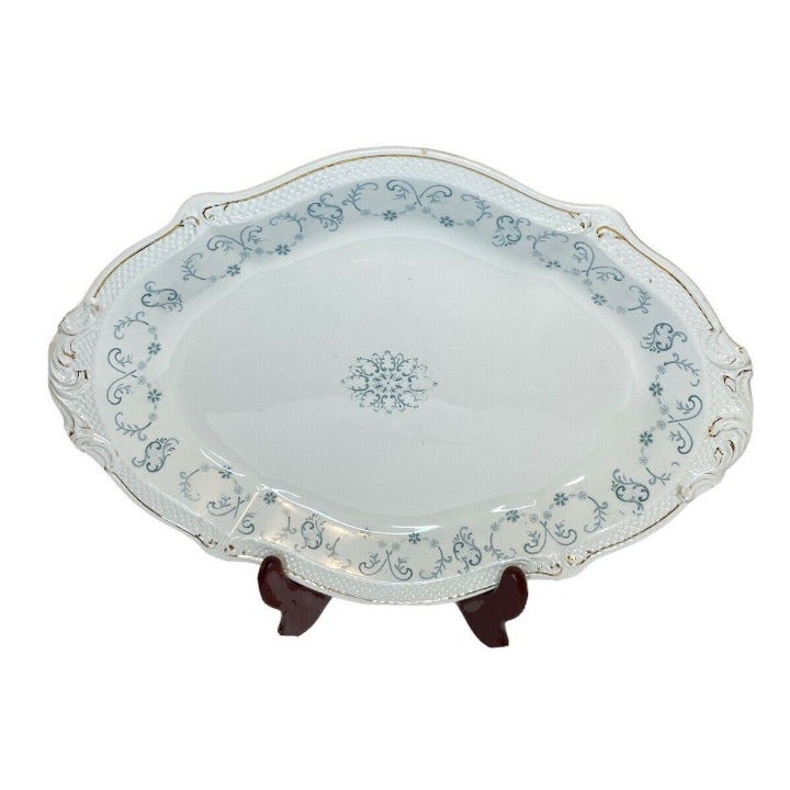 Antique W.H. Grindley of Staffordshire England 16” Platter Clytie Oval **RARE