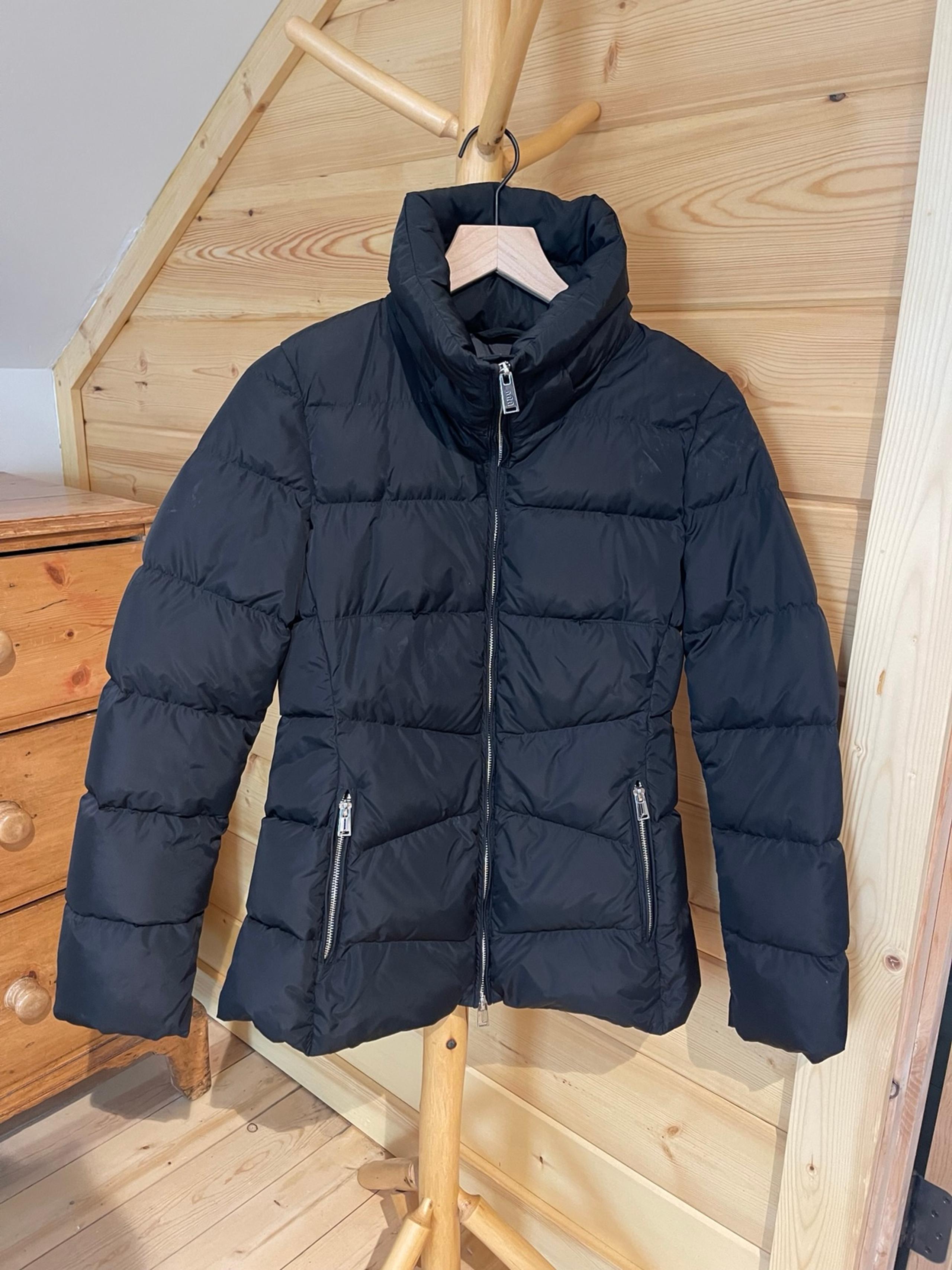 add down black women’s puffer jacket size 4