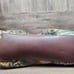 Rafe New York Python Leather Embossed Large Tote Tassel Brown Cream Turquoise