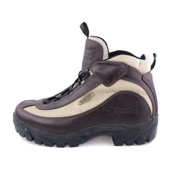 Bear USA Mountaineering Hiking Boots Mens Size 7 UK 6 Brown Leather Waterproof