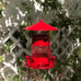 VECELO Bird Feeders for Outdoors Hanging, Large Capacity, 4 Water Cups & 6 Feedi