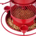VECELO Bird Feeders for Outdoors Hanging, Large Capacity, 4 Water Cups & 6 Feedi