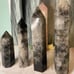 XL Tourmalinated Quartz Crystal, Tower B