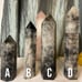 XL Tourmalinated Quartz Crystal, Tower B