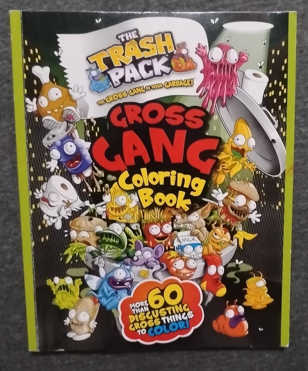 The Trash Pack Gross Gang Coloring Book