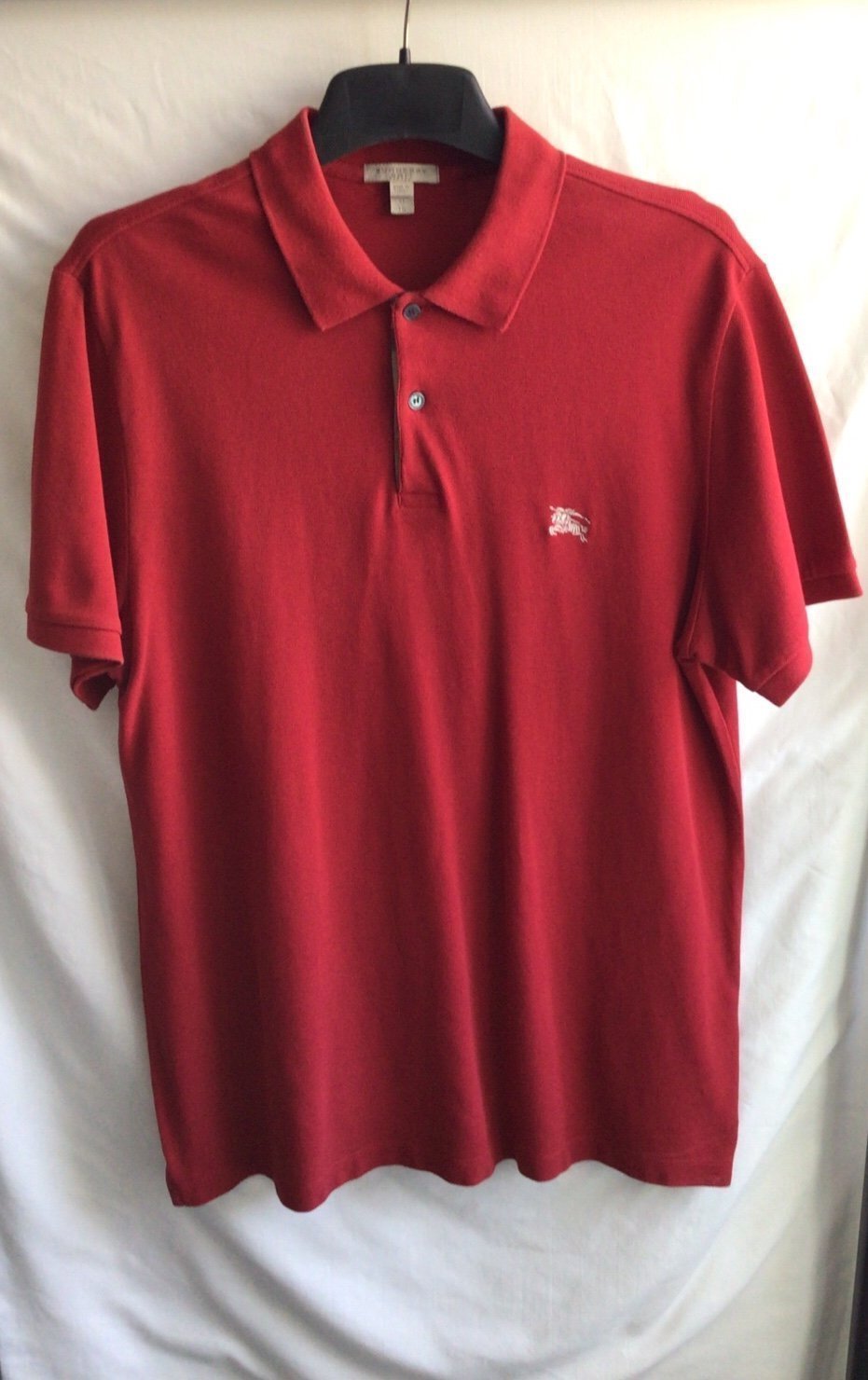 Burberry Red Polo Shirt