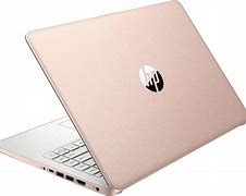 HP laptop rose gold
