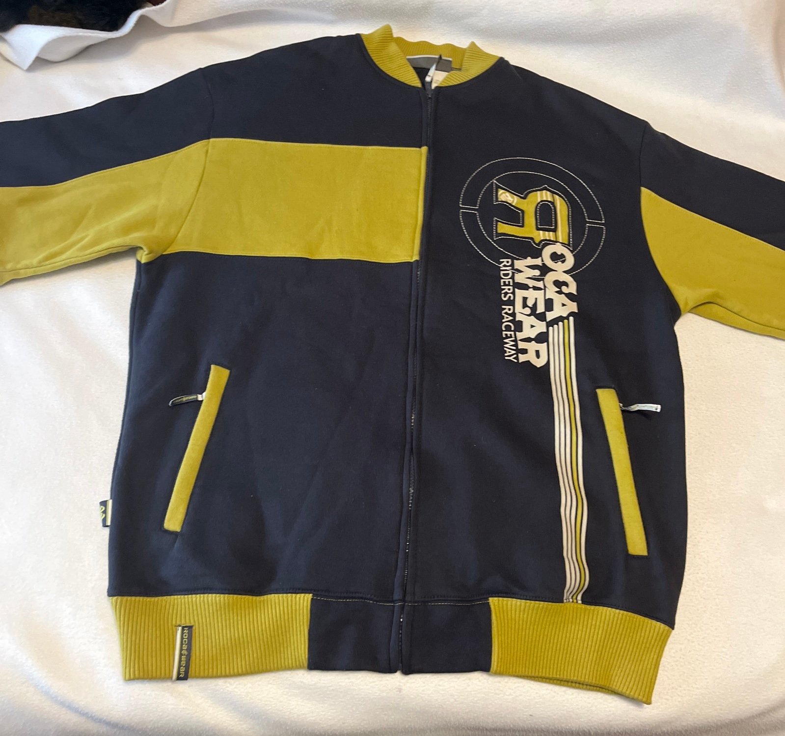 Vintage Rocawear Sellout Quarter Sleeve Jacket Large Pullover Sweatshirt Men A5