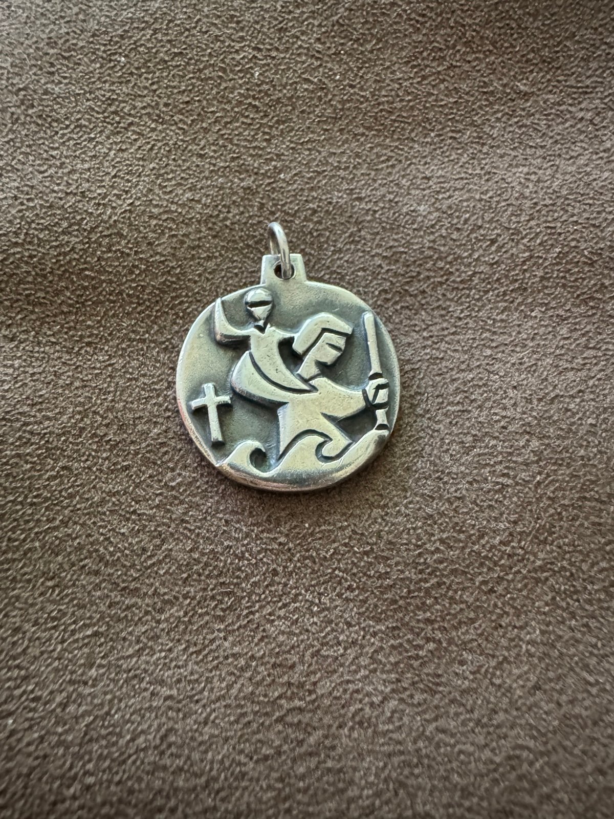 James Avery St. Christopher Pendant