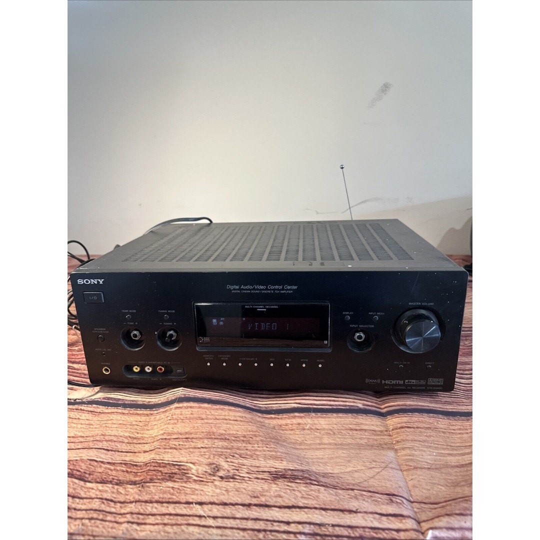 Sony Receiver STR-DG800 Working 7.1 Channel 260 Watt Receiver READ
