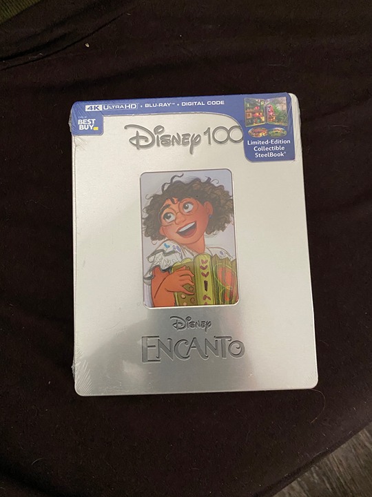 ENCANTO (4K UHD + BLU-RAY + DIGITAL) DISNEY 100 STEELBOOK