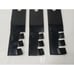 Rotary 15-11596 Copperhead Mower Blades 17 For John Deere GX21784 3 Pack New