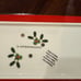 NEW in box Anthropologie Festive Bistro Tile Butter dish & salt/pepper shakers