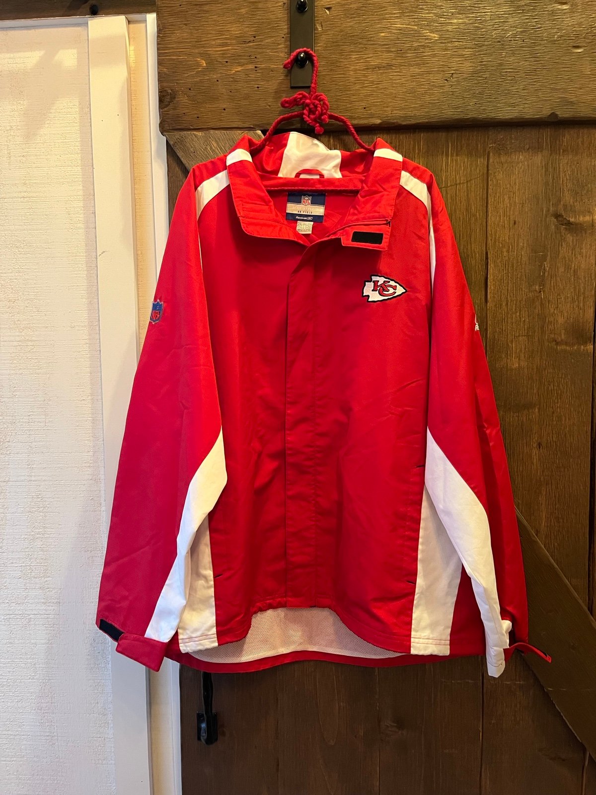 Vintage Kansas City Chiefs Jacket (Official NFL ON FIELD Apparel) Taylor Swift