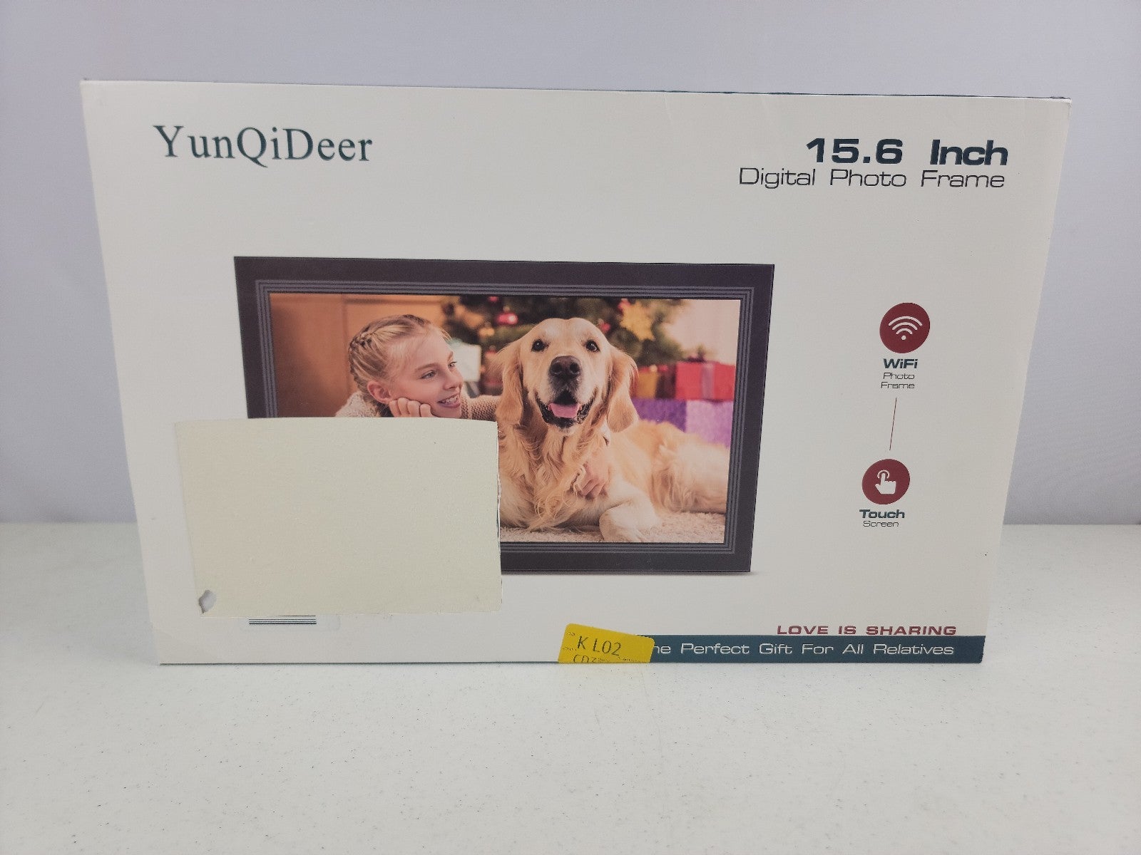 YunQiDeer FRAMEO Digital Picture Frame- 15.6inch Digital Photo Frame