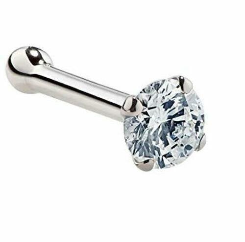 NATURAL DIAMOND Nose Ring Stud