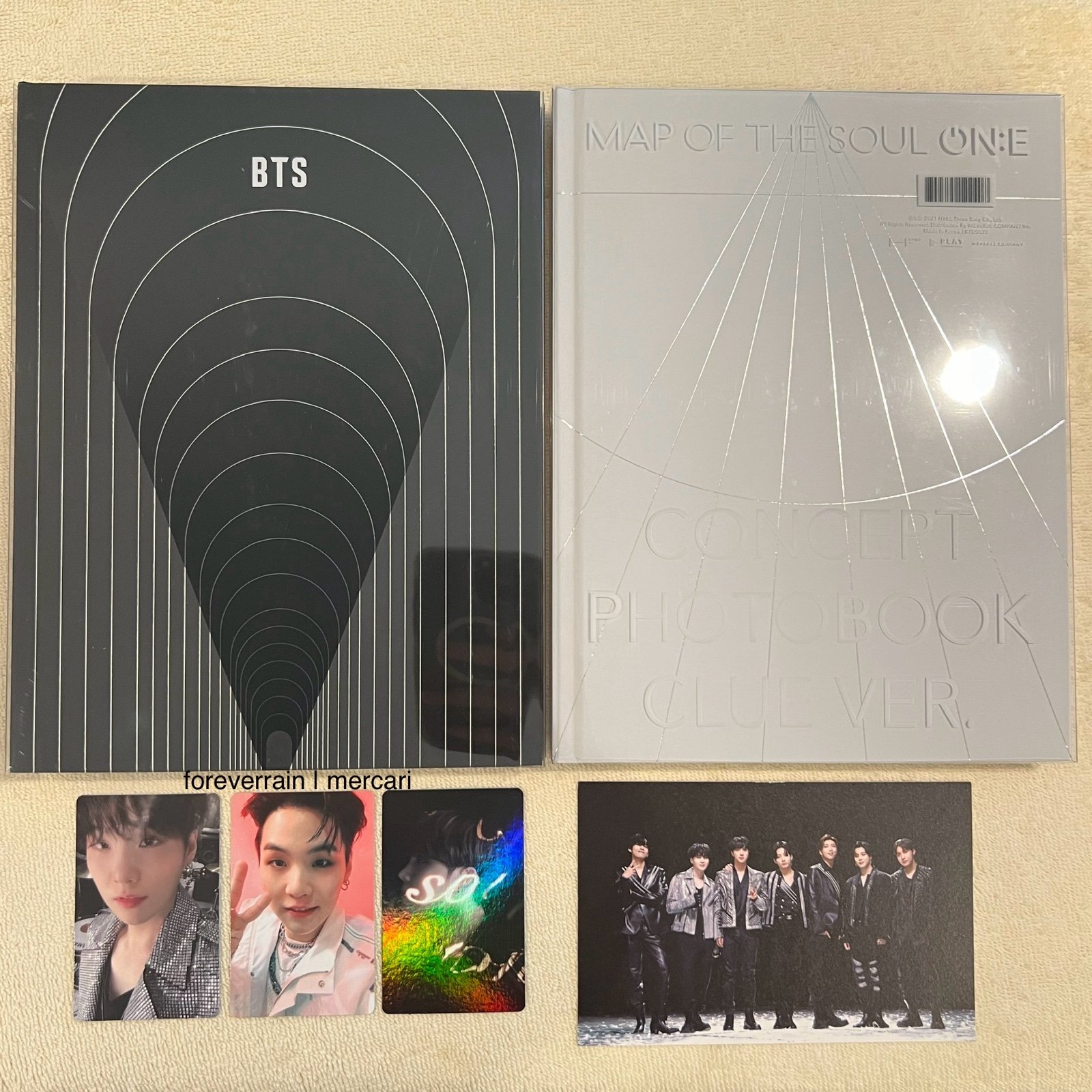BTS Map of the Soul ON:E Concept Photo Book Special Set Paper 