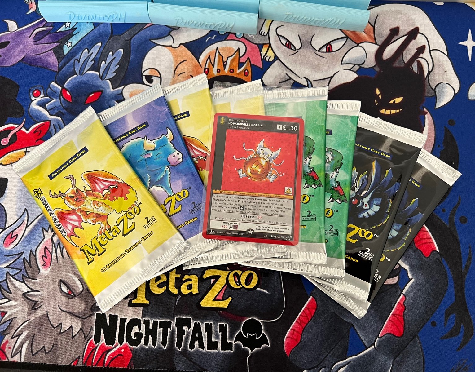 150x Cryptid Nation Booster packs + Golden Distribution Promo
