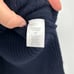 EVERLANE Navy Blue Wool Cashmere Ribbed Mock Neck High Low Tunic Sweater Small
